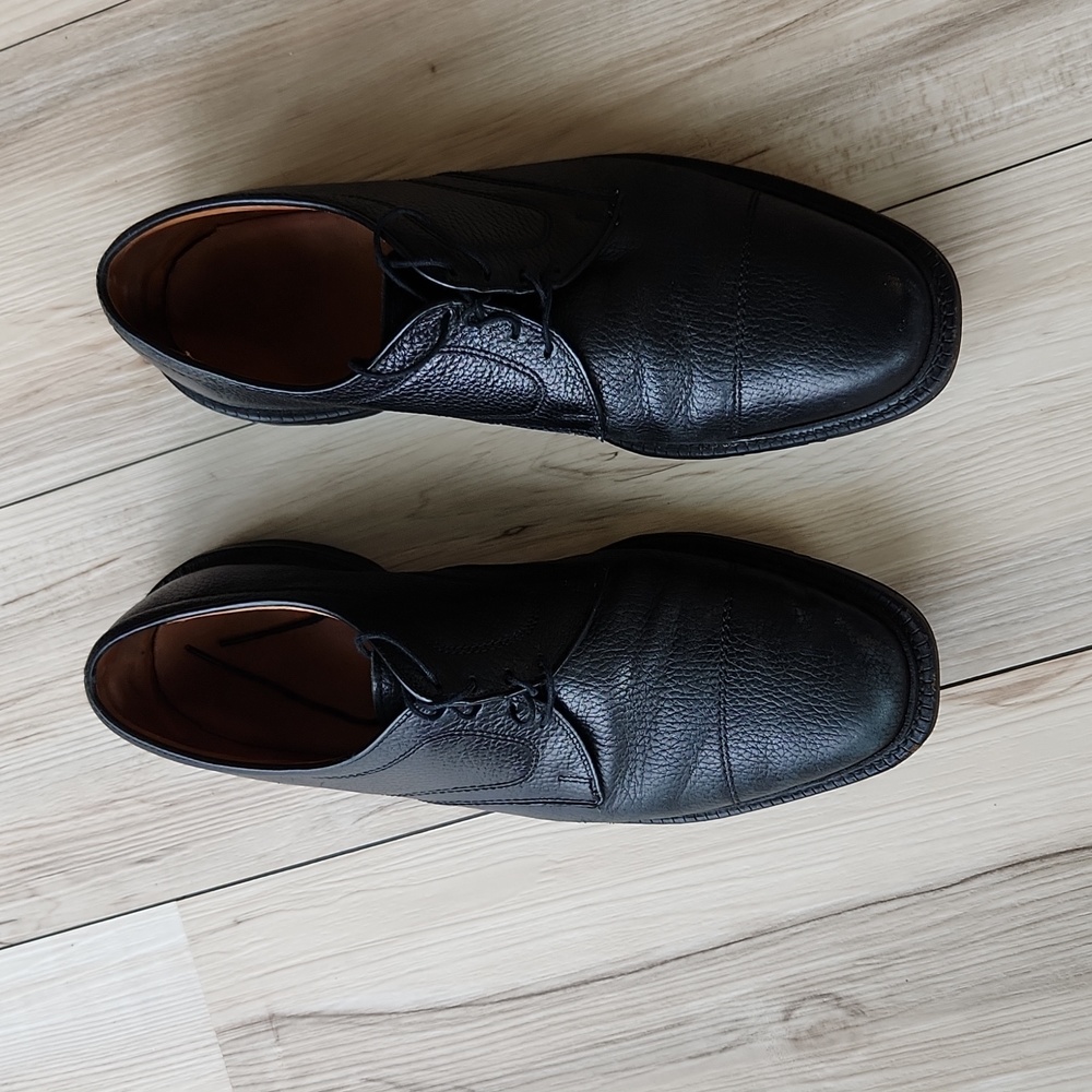 Allen Edmonds Becker Dress Shoe 10.5 Leather black